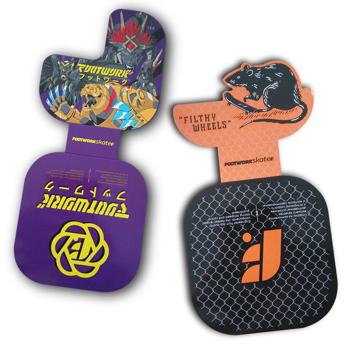 Different style exquisite material self-adhesive die cut tag