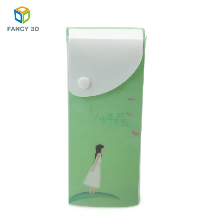 Рекламная Экологически чистая пластиковая 3D коробка для карандашей