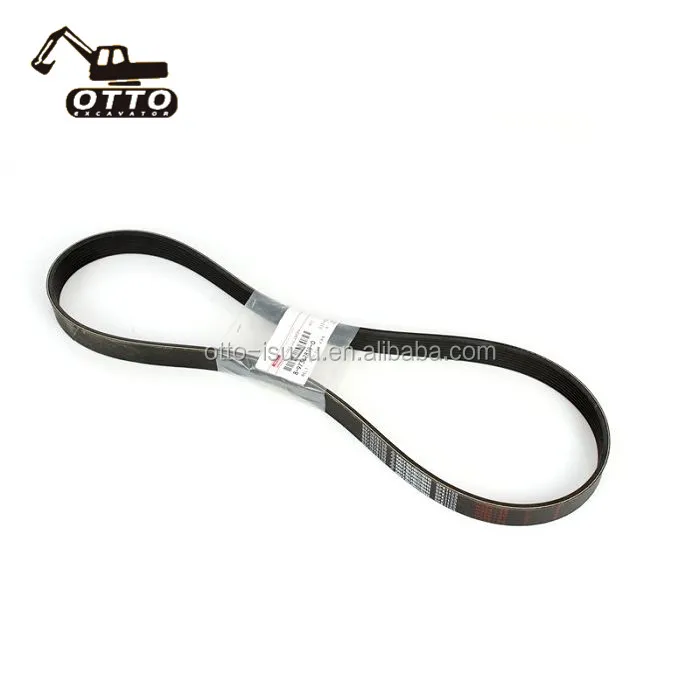 4HK1 4HK1T Excavator Engine Fan Belt for Cooling 8973628150