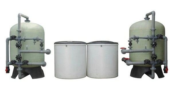 Water Softener  System Factory Price Hard Water Treatment Water Treatment Plants FRP tank