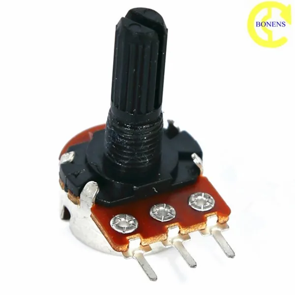 16K pcb Mount Potentiometers With Switch Rotary Potentiometer