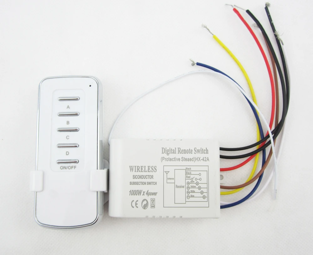 Wireless Remote Control Light Switch