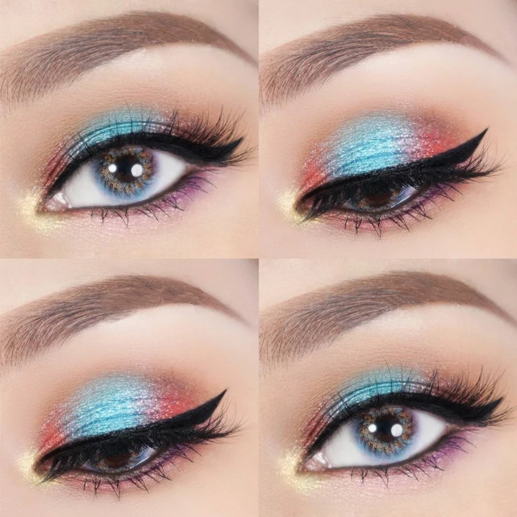 2021 самый лучший продавая изготовленный на заказ логос make up 16 видов цветов класса люкс с яркая палитра теней для век