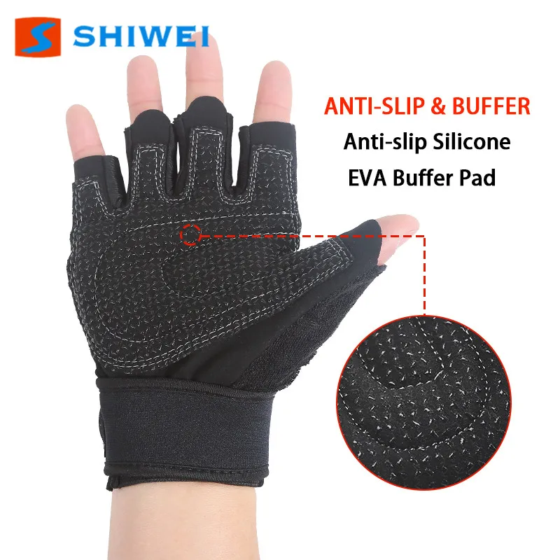 Нескользящие пользовательские перчатки для тяжелой атлетики