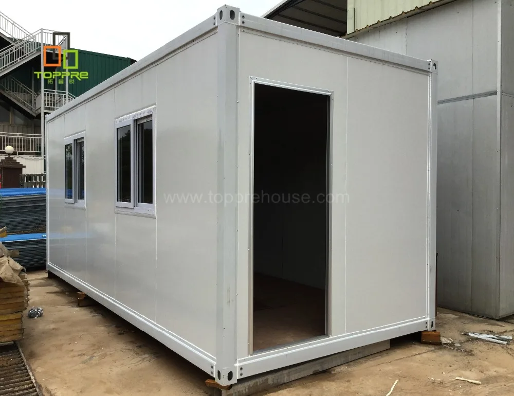 TOPPRE 40ft Steel Container House Prefab Detachable Camping Home Office Container 20ft Shop Hotel Detachable Container House