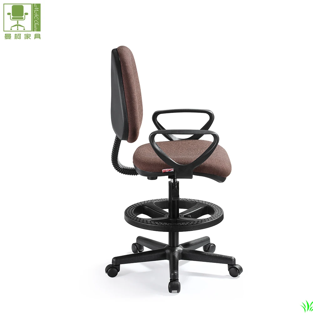 Lab Stool with Armrest Lab Stool Adjustable News Secretary Fabric Chair Task Staff Chairs Industrial Works Chair