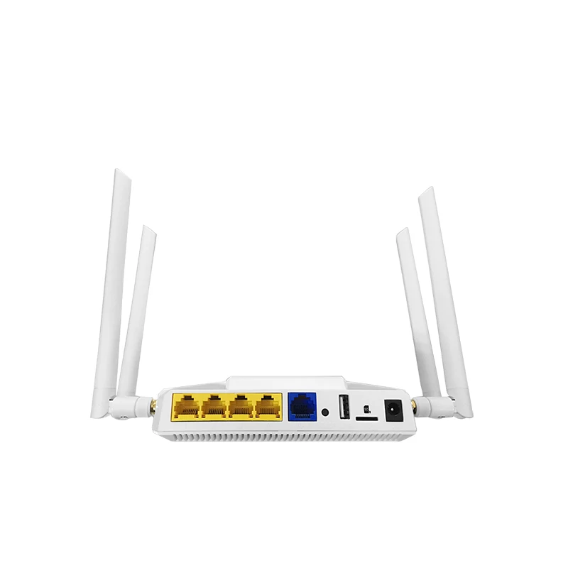Open Captive Portal With Sim Card Slot 1200mbps Cpe Router Wifi Unlock 4g Lte Router