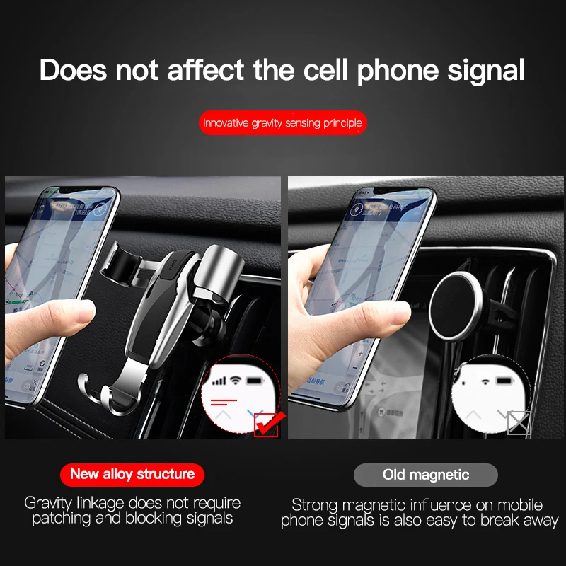 
 Универсальный автомобильный мини-держатель DIVI, магнитный держатель для телефона с креплением на вентиляционное отверстие, автомобильный держатель для iphone и Samsung, магнитный автомобильный держатель для телефона  