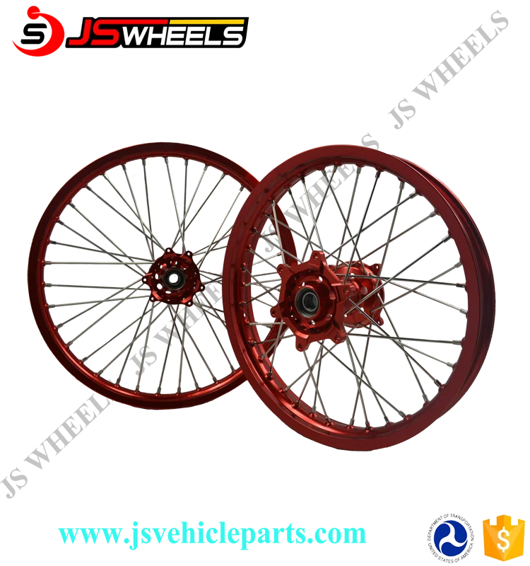 YZ85用 12/14/17インチ ミニ モトクロス ダートバイク ブラックハブ MX