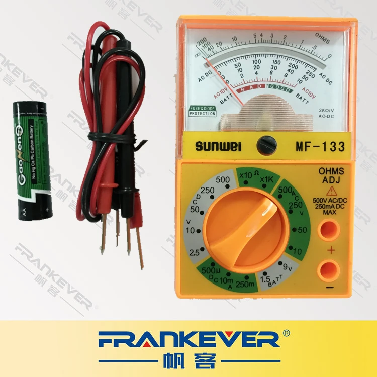 Frankever MF-133 Analog Digital Multimeter: Reliable Tester for