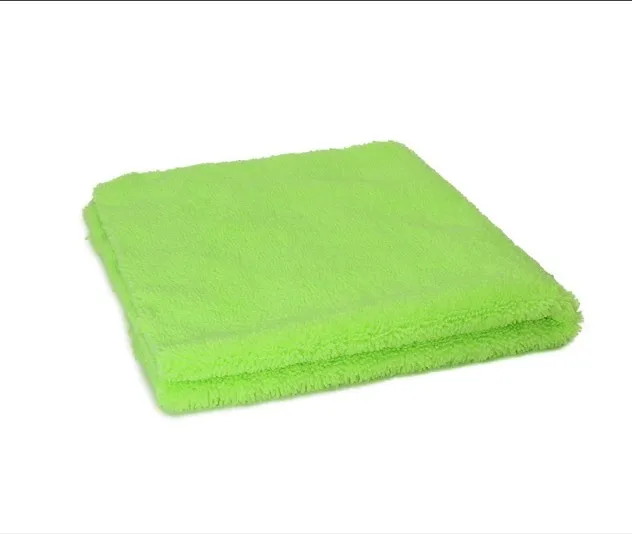 Super Thick Plush microfiber car wash towel edgeless