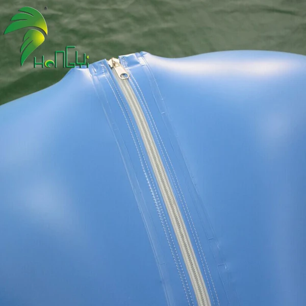 Newly Customized Double Layer PVC Inflatable Blue Jumpsuit Costume