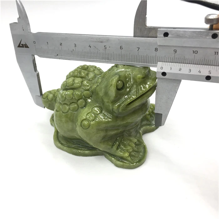Fengshui Decor Money Frog and Toad Lucky Jade Toad for Wealth