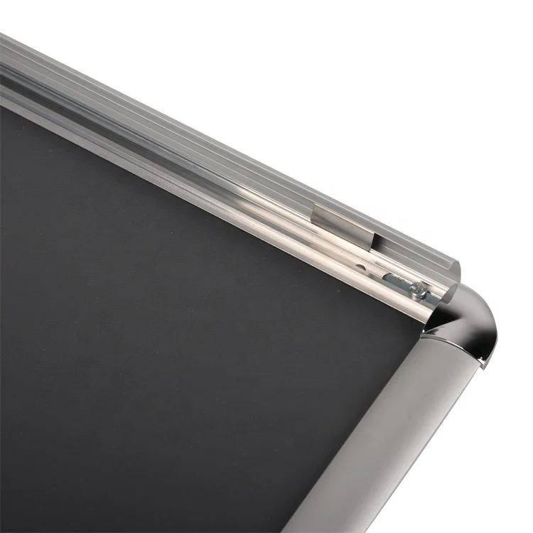 
Пользовательский цвет/размер алюминиевая оснастка рамка плаката Круглый угол оснастки дисплей рамка плаката 