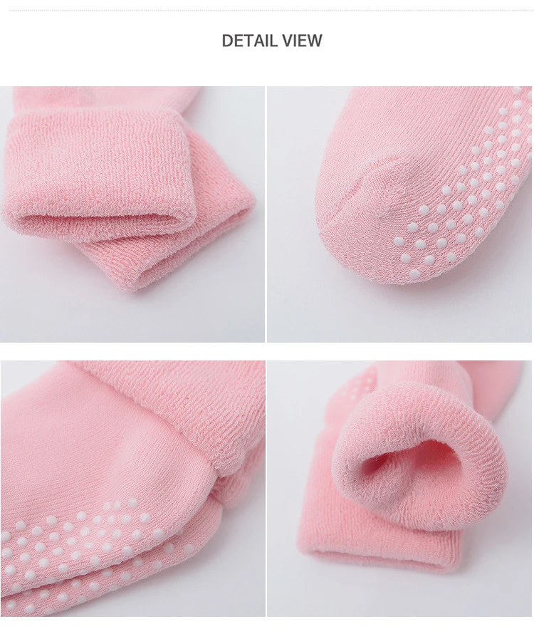 Baby Socks Anti Slip Newborn Girl Baby Knee High Crawling Socks Buy