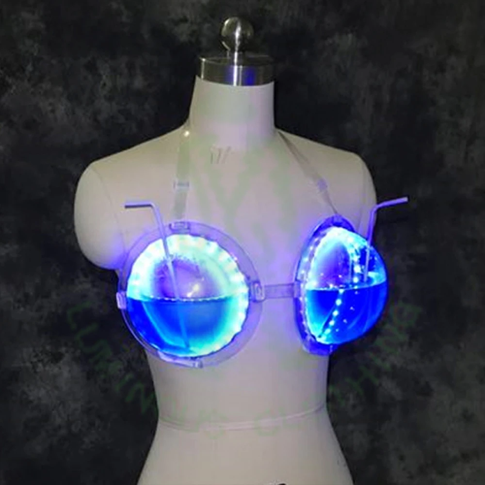 LED Luminous Bra, Night Club Cocktail, Bra, Wine Bra Light - China LED Bra  and LED Flashing Bra price