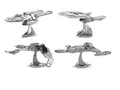 Star Trek 3D jigsaw puzzles for kids 2016 Star wars 7 Force Awaken 3D Nano metal