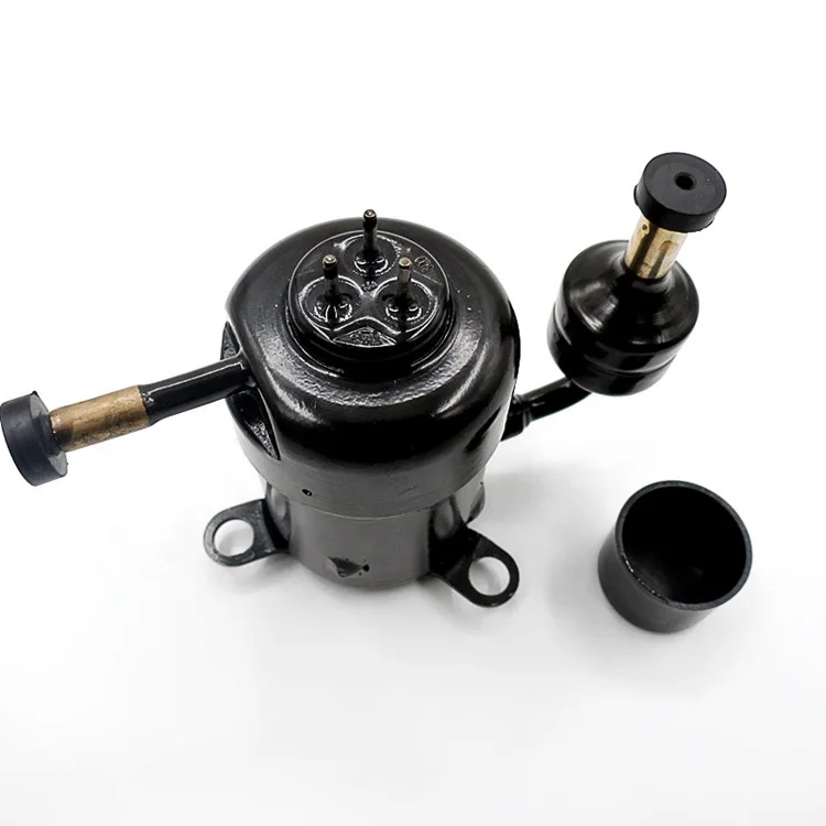 コンプレッサー(冷凍機) Amazon | ミニ冷蔵庫用マイクロロータリー冷凍コンプレッサー R134a