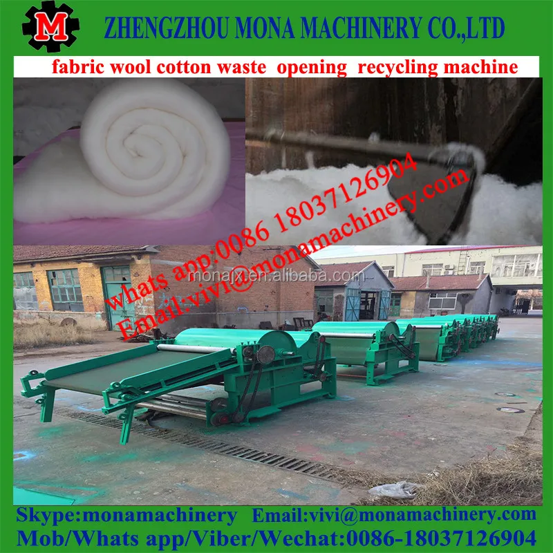 Sheep Wool Processing Line Cover Making Machine