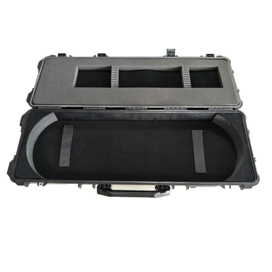 Outdoor Waterproof Wheeled Large Long Hunting Plastic Tool Box Compound Bow Hard Case