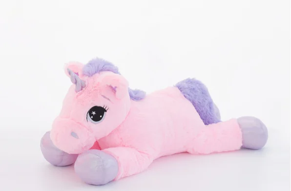 Unicornio Unicorn peluche irse a juguetes retención peluche saco 65cm 