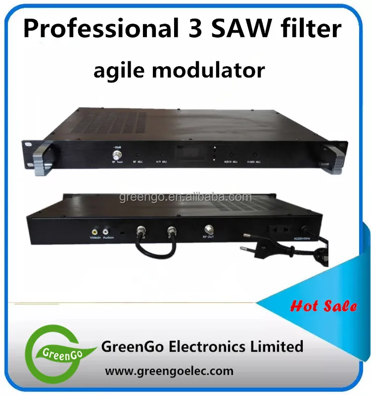 
 GG-6000M Профессиональный аналоговый прилегающий радиочастотный гибкий CATV-модулятор  