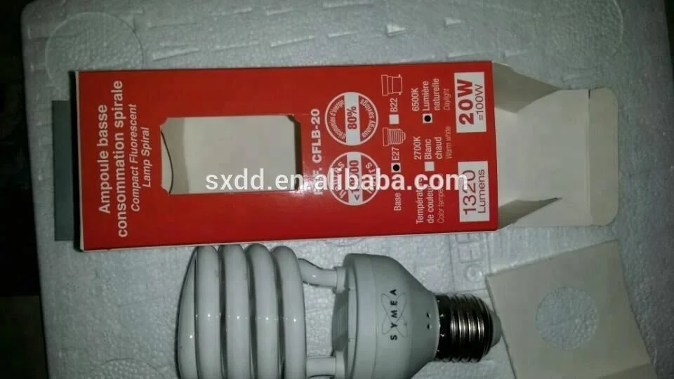 Фабричная дешевая цена T2 T4 CFL лампа Энергосберегающая Китай 13 Вт 15 20 25 E27 B22 6500K 2700K AC110V AC230V