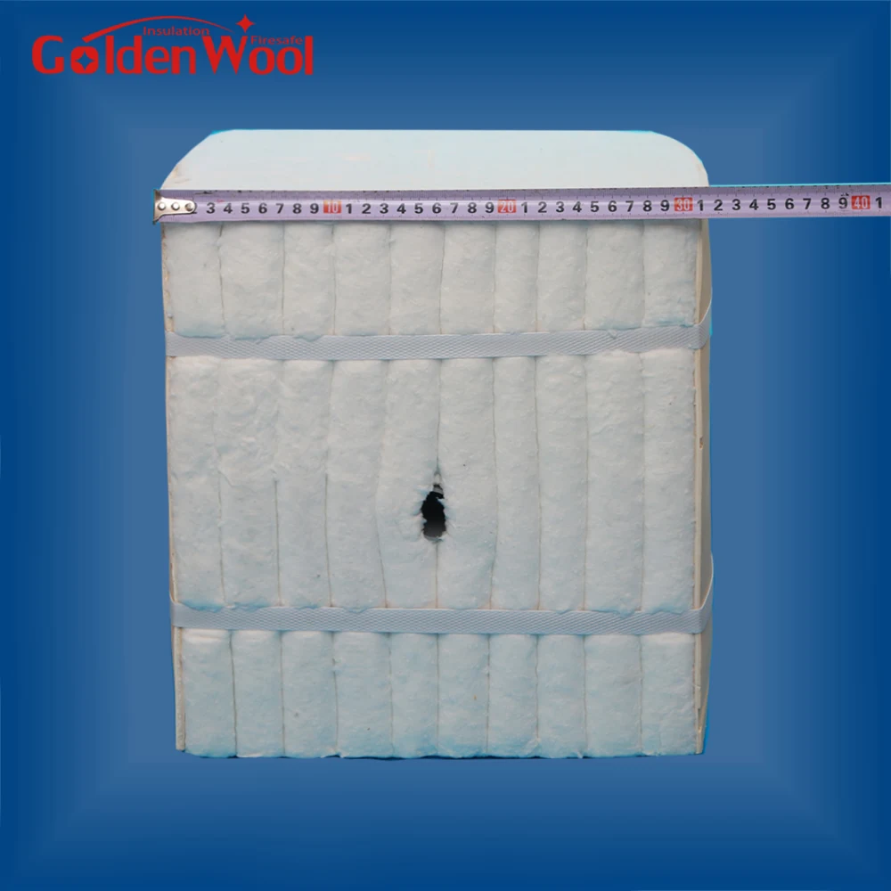 Cheap Wool Felt Block Thermal Insulation Block Ceramic Fiber Module Bulk Price