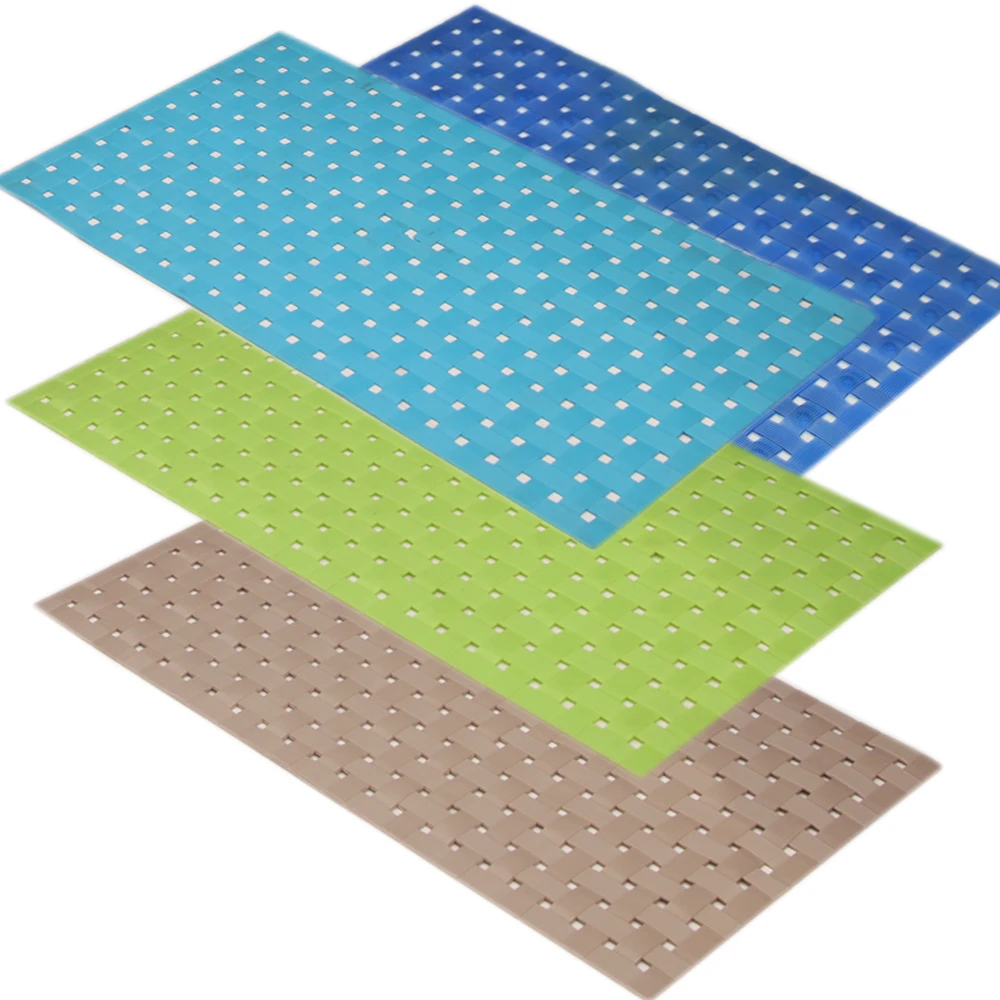 2017 Color Changing Plastic Mat Thin PVC Bath Mat