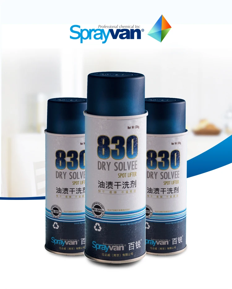 SPRAYVAN 830 Textile Fast Dry Spot Lifter