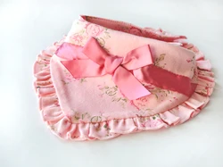 Регулируемый бант новорожденного ребенка нагрудники с принтом 100% хлопок Детские слюни полотенце бутик впитывающие Детские слюни нагрудники прокладочная салфетка