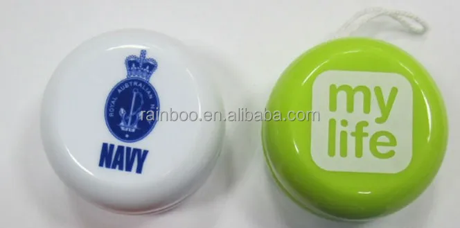 Рекламный выдвижной пластиковый шарик YOYO с логотипом печати