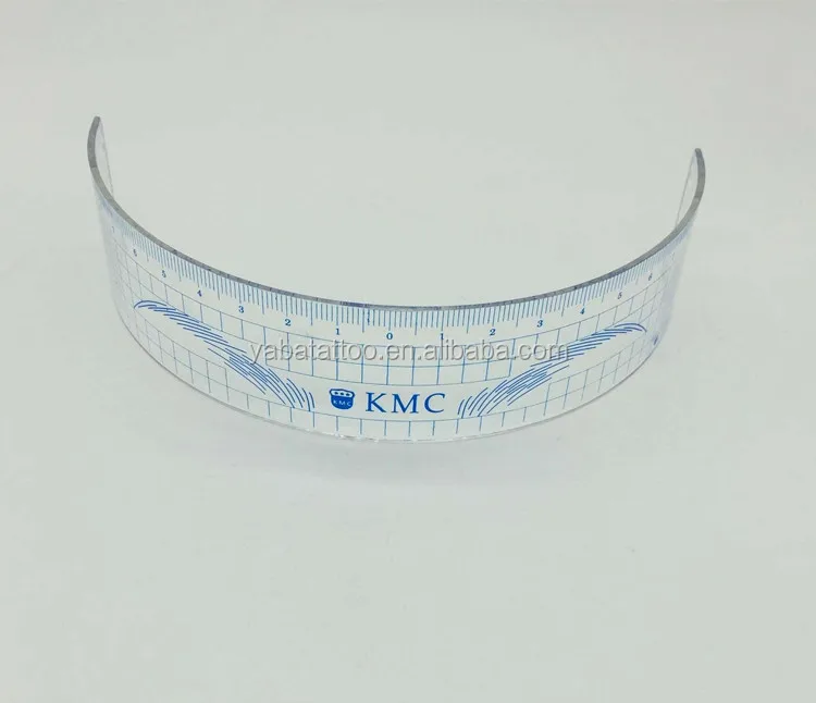 U тип татуировки бровей линейка для начинающих