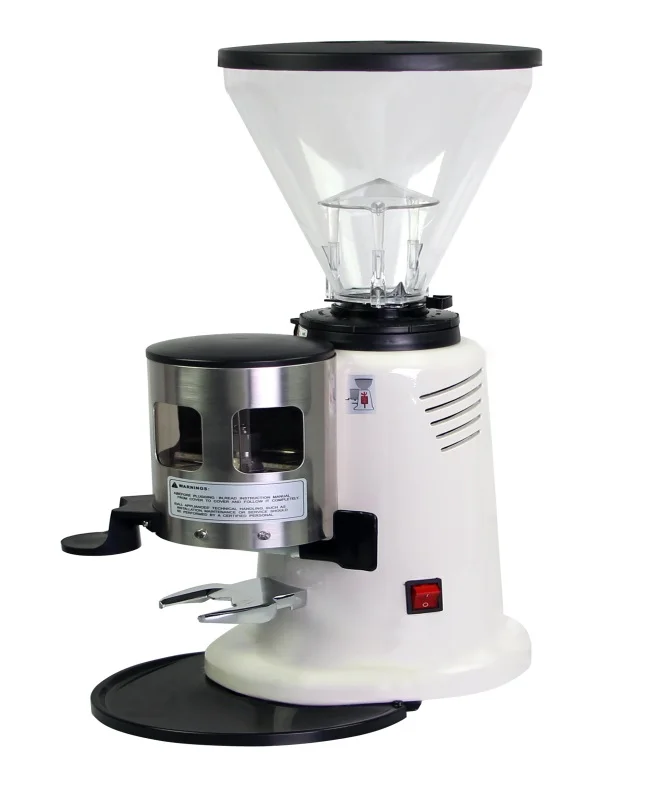  Commercial 350W Coffee Grinder Burr Mill 1.2kg Round