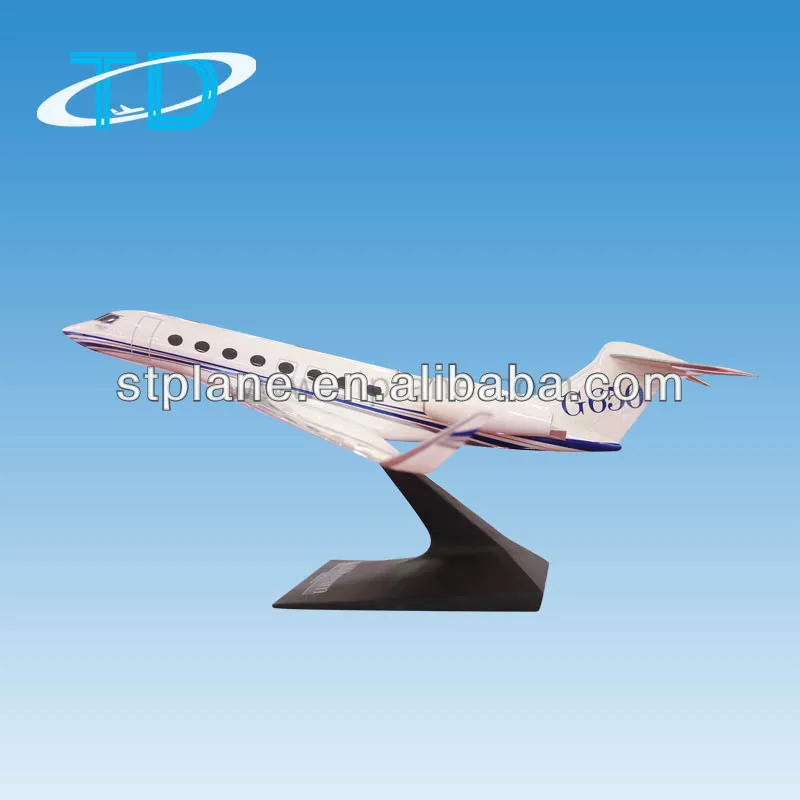 1/100 Scale Model Aircraft Commercial Jet Gulfstream G650 Resin 