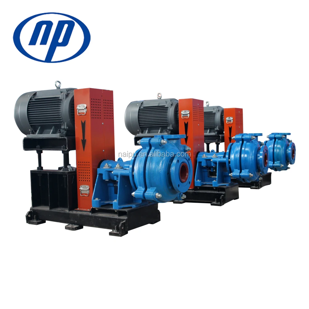 4 / 3 C Expeller Sealed CAD Design Fluid Handling Thickener Overflow Water Pump