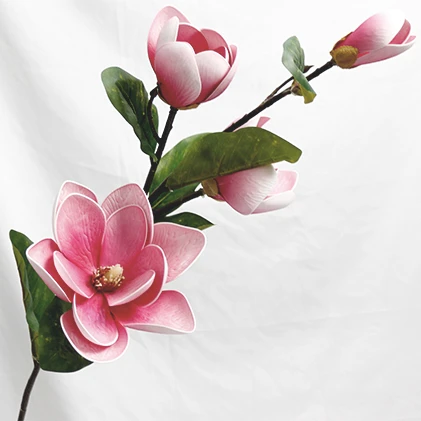 Diy 家の装飾人工白泡花マグノリアの花アレンジメント Buy 泡の花のモクレン 白モクレン 人工花マグノリア Product On Alibaba Com