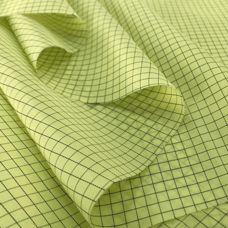 
Полиэфирная электростатическая проводящая ткань из углеродного волокна 