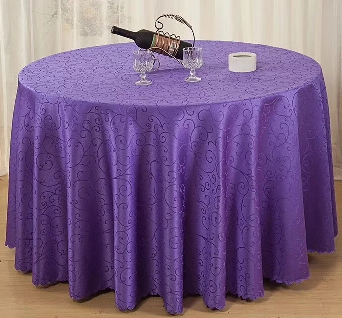 Hotel Conference Solid Color Table Cover Luxury 132 Round Table Cloth  Wedding Polyester Round Tablecloth Household Party Table Cover - China SPA  Bed Cover and PVC Tablecloth price