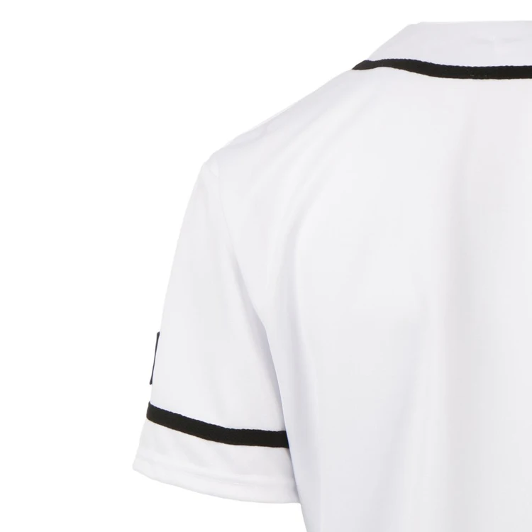 Source Blank baseball shirts wholesale custom cheap plain white black blue  sublimated baseball jersey on m.