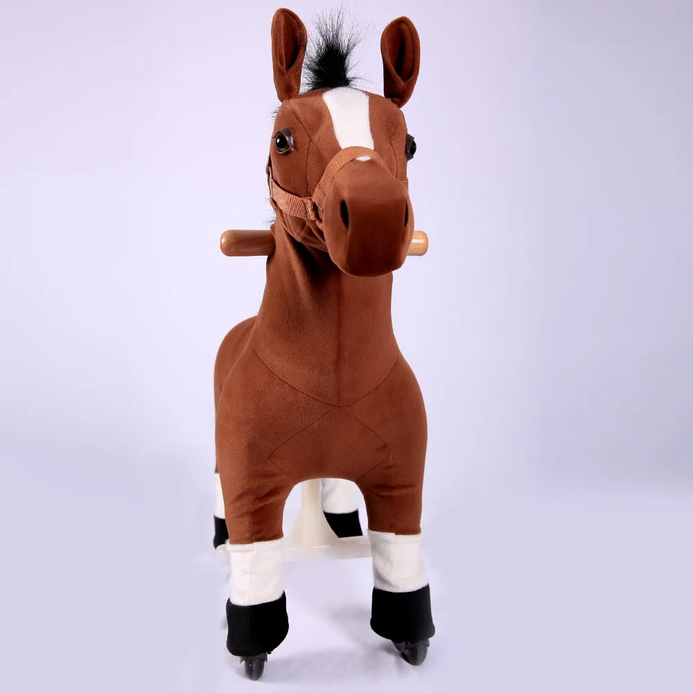 娯楽のためのぬいぐるみポニーおもちゃ おもちゃに乗って動物を歩く Buy アミューズメントぬいぐるみ馬乗用 ウォーキング動物馬おもちゃ Mechnical ポニー馬 Product On Alibaba Com