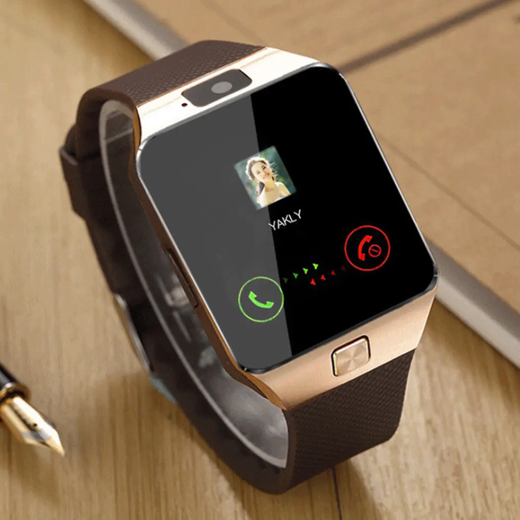 2019 amazon Лидер продаж оптовая продажа фитнес Носимых Смарт часы DZ09 Smartwatch сенсорный экран SIM Smartwatch