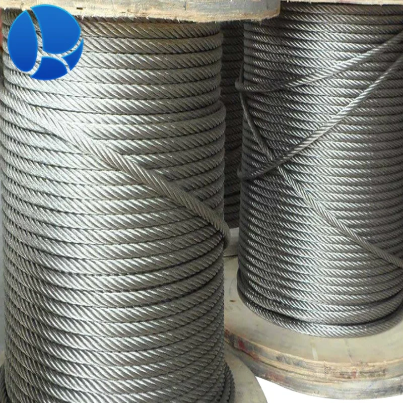 Galvanized Steel Wire Rope Carbon Steel Wire Rope Stainless Steel Wire