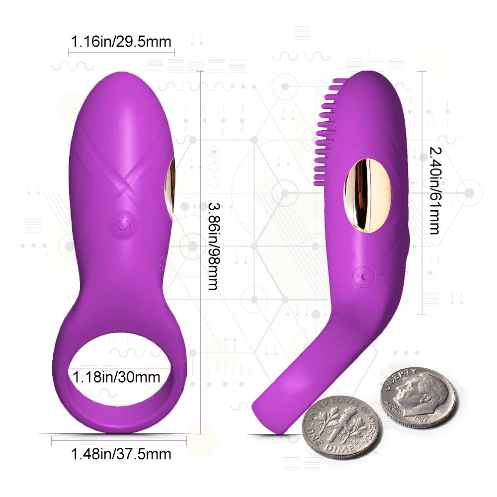 YEQU Wasserdichte Silikon-Vibrationsringe & Penis-Massagegerät für Männer  Schwule Dildo| Alibaba.com