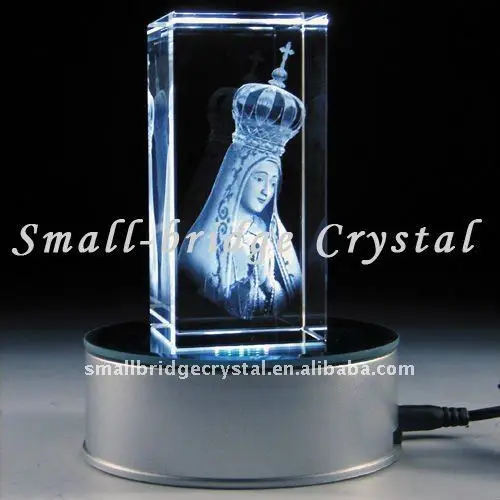 Crystal Craft with Led Light base