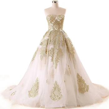 RSM66120 Cheap wholesale gold lace wedding party dress girl wedding dress fabrics bridal gowns