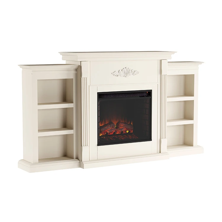 Custom 16 Year Manufacturer Remote Control Wood Decorative Electric Fireplace