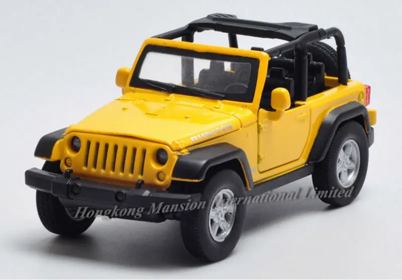 yellow toy jeep