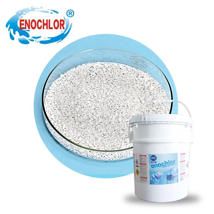 super chlor swimming pool chlorine chemical good solubility calcium hypochlorite