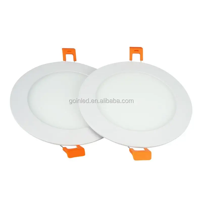 recessed Led panel down light 18W dimmable Round led panel light CE ROHS approved lamps for ceiling decoration with 210mm cutout